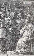 Albrecht Durer Christ befroe Caiaphas USA oil painting artist